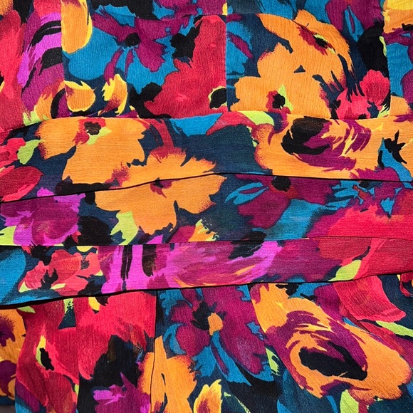 Floral Strapless Baby Doll Dress - Picture 5 of 6